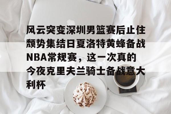 星空体育-风云突变深圳男篮赛后止住颓势集结日夏洛特黄蜂备战NBA常规赛，这一次真的今夜克里夫兰骑士备战意大利杯的简单介绍